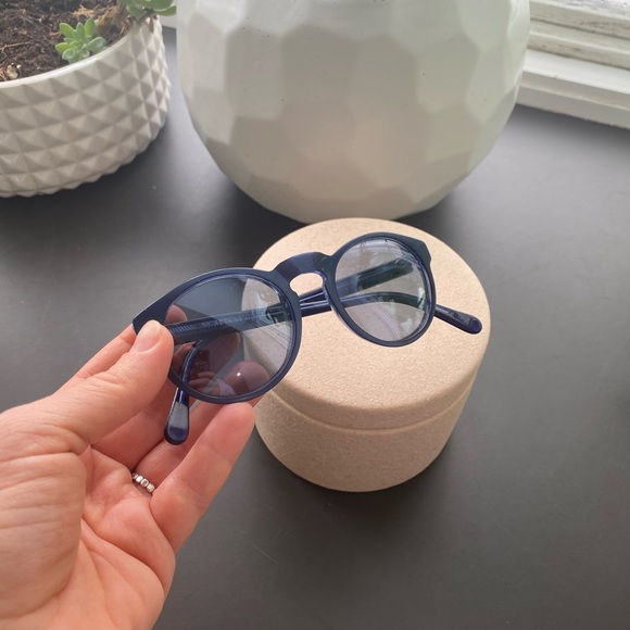 Retro Superfuture Cobalt Blue Sunglasses - Picture 6 of 15